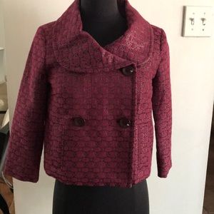 Isaac Mizrahi Pink blazer/coat